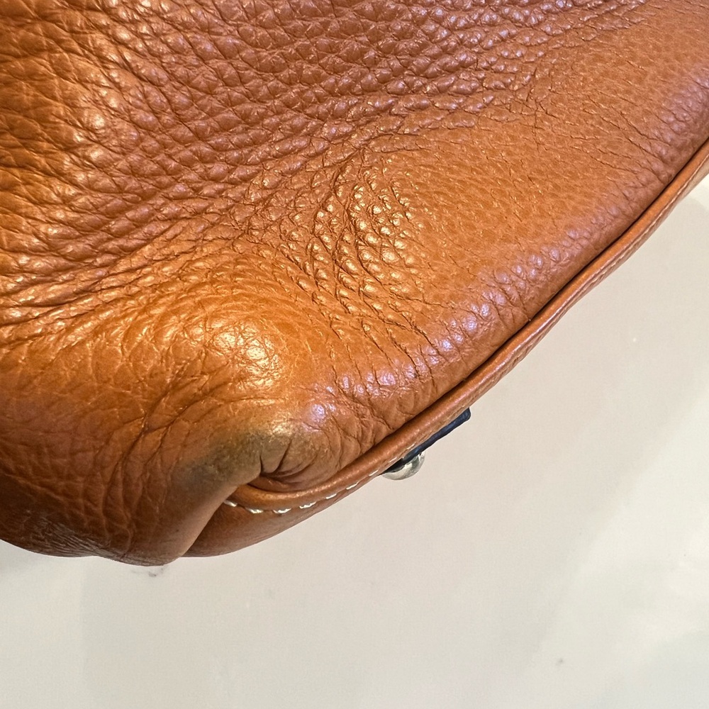 Dooney & Bourke Caramel Leather Shoulder Bag - Picture 4 of 6